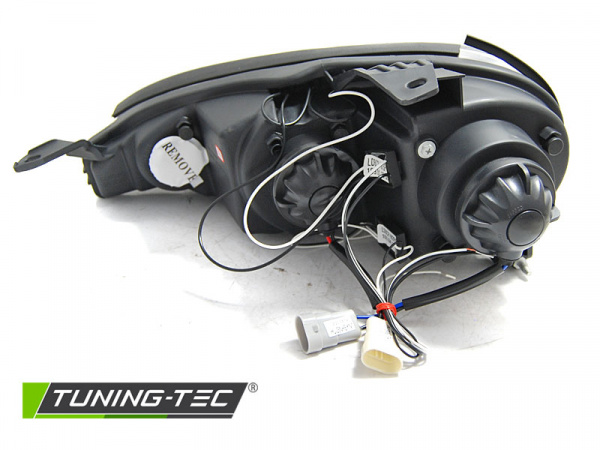 LED Angel Eyes Scheinwerfer für Mazda MX5 01-05 chrom